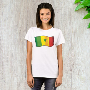 Camiseta Bandera de Senegal