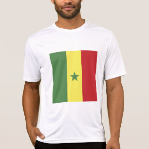 Camiseta Bandera de Senegal