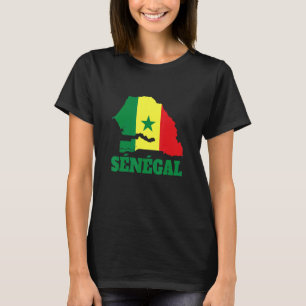 Camiseta Bandera de Senegal de fútbol 2022