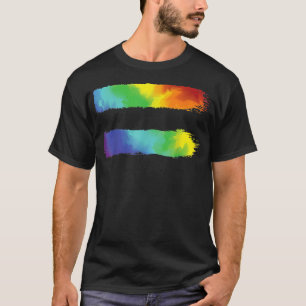 Camiseta Bandera de sensibilización sobre el orgullo LGBT 