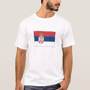 Camiseta Bandera de Serbia