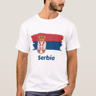 Camiseta Bandera de Serbia