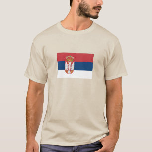 Camiseta Bandera de Serbia