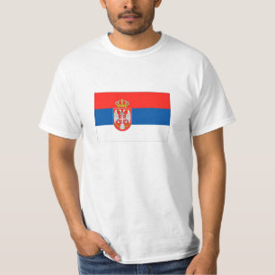 Camiseta Bandera de Serbia