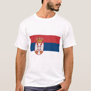 Camiseta Bandera de Serbia