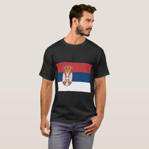 Camiseta Bandera de Serbia