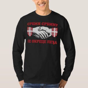 Camiseta Bandera de Serbia para Serbia Balkan Srbija