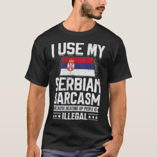 Camiseta Bandera De Serbia Para Serbios