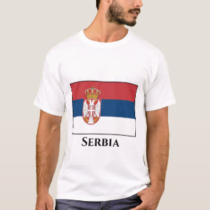 Camiseta Bandera de Serbia (serbia)
