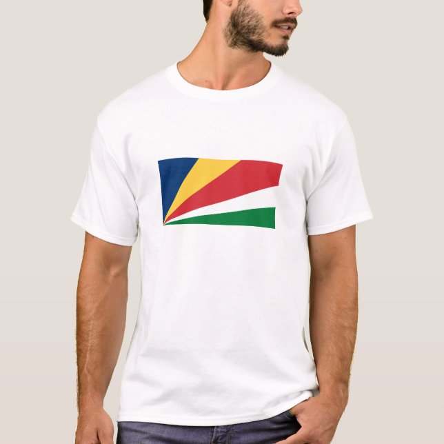 Camiseta Bandera de Seychelles (Anverso)