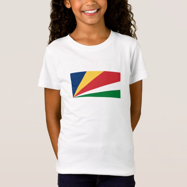 Camiseta Bandera de Seychelles (Anverso)