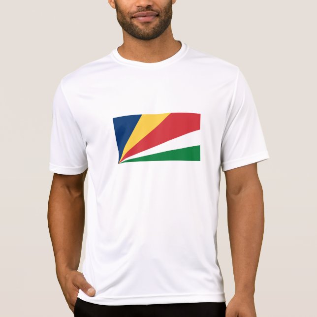 Camiseta Bandera de Seychelles (Anverso)