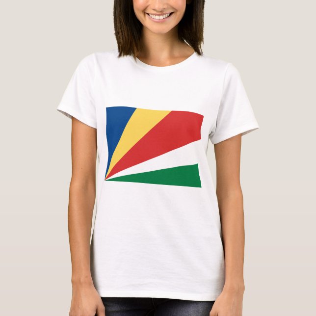 Camiseta Bandera de Seychelles (Anverso)