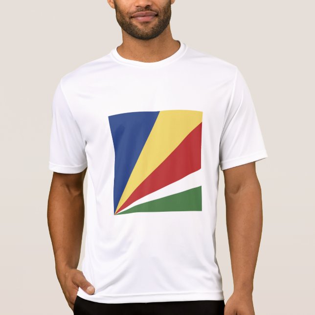 Camiseta Bandera de Seychelles (Anverso)