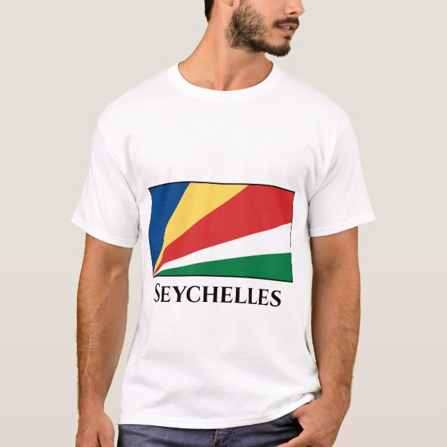 Camiseta Bandera de Seychelles (Anverso)