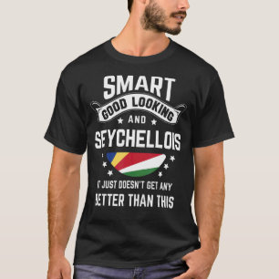 Camiseta Bandera de Seychelles Orgullo nativo de Seychelles