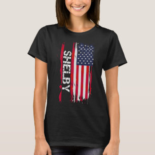Camiseta Bandera de Shelby América 