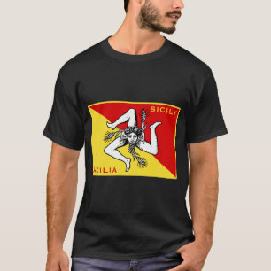 Camiseta Bandera de Sicilia