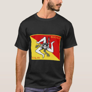 Camiseta Bandera de Sicilia