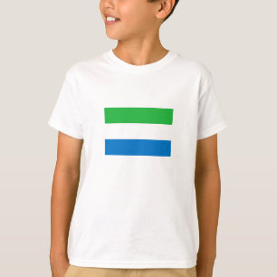 Camiseta Bandera de Sierra Leona