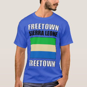 Camiseta Bandera de Sierra Leona