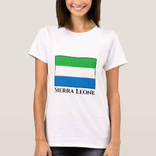 Camiseta Bandera de Sierra Leona