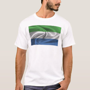 Camiseta Bandera De Sierra Leona