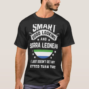 Camiseta Bandera de Sierra Leona Orgullo Nativo Sierra Leon