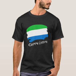 Camiseta Bandera de Sierra Leona Sierra Leona