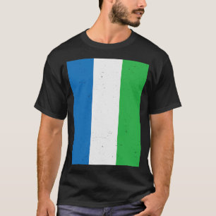 Camiseta Bandera de Sierra Leona Viajes de Sierra Leona