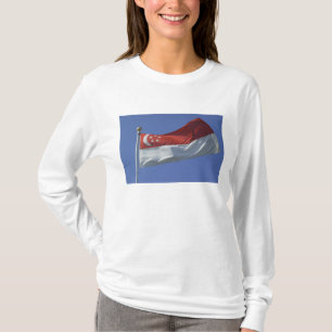 Camiseta Bandera de Singapur