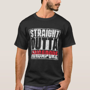 Camiseta Bandera de Singapur