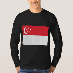 Camiseta Bandera de Singapur