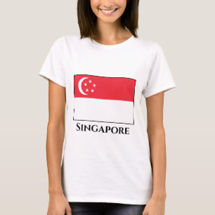 Camiseta Bandera de Singapur