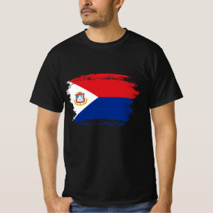 Camiseta bandera de Sint Maarten