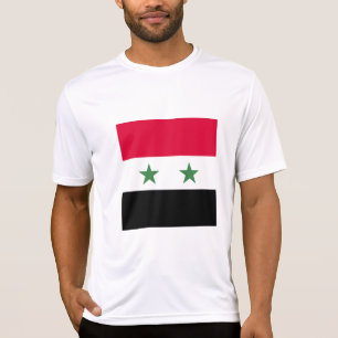 Camiseta bandera de Siria