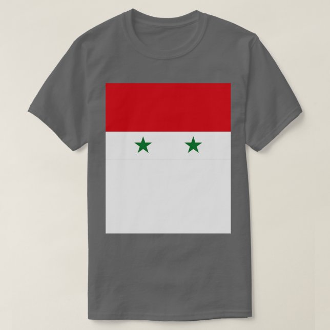 Camiseta Bandera de Siria (Diseño del anverso)