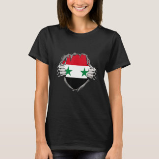 Camiseta bandera de Siria