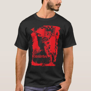 Camiseta Bandera de Skanderbeg Albania y Kosovo para orgull