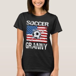 Camiseta Bandera de Soccer GRANNY USA