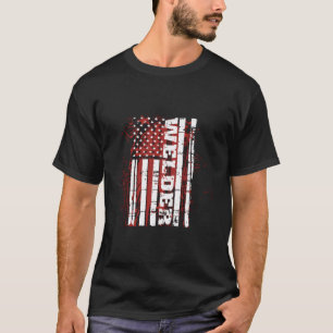 Camiseta Bandera de soldadura Hoodie Weld América Pipefitte