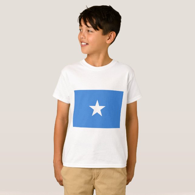 Camiseta Bandera de Somalia (Anverso completo)