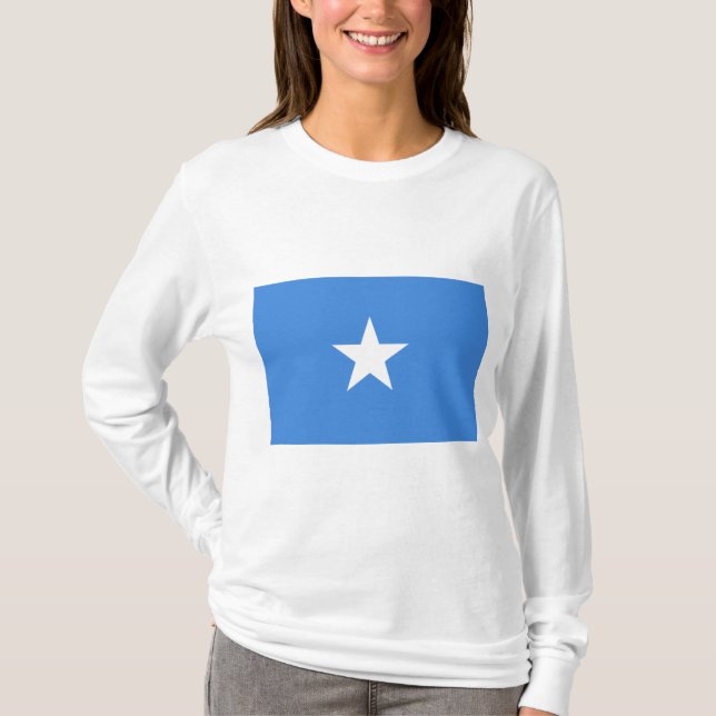 Camiseta Bandera de Somalia (Anverso)
