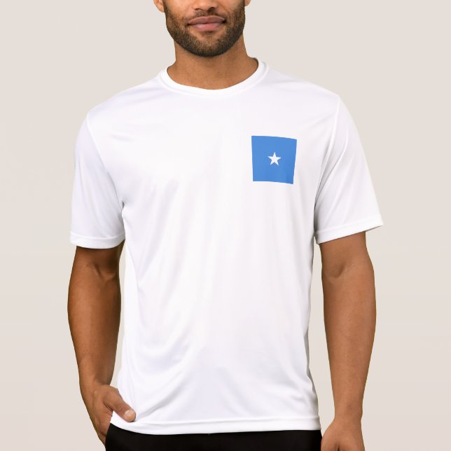 Camiseta Bandera de Somalia (Anverso)
