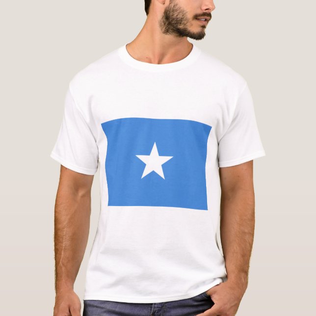 Camiseta Bandera de Somalia (Anverso)