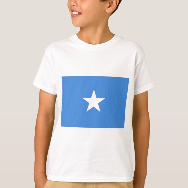 Camiseta Bandera de Somalia (Anverso)