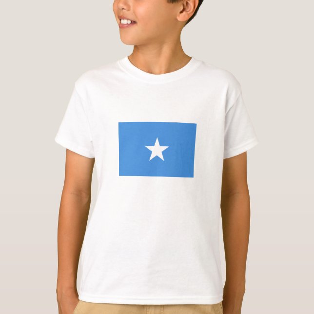 Camiseta Bandera de Somalia (Anverso)