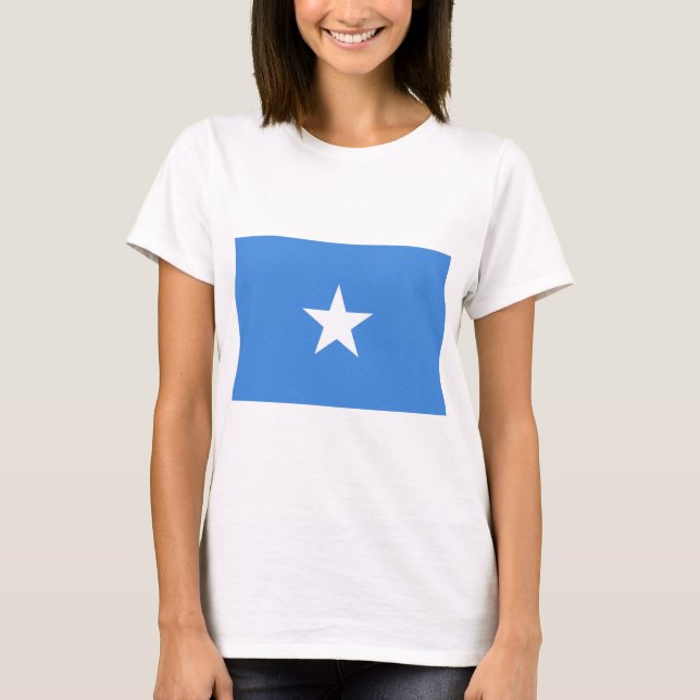 Camiseta Bandera de Somalia (Anverso)