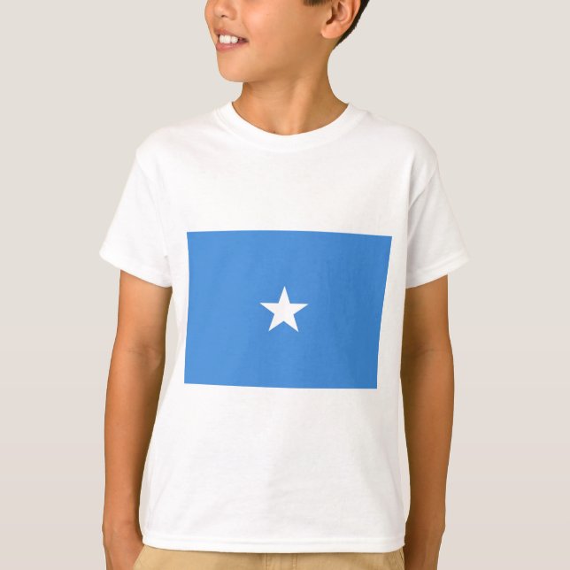 Camiseta Bandera de Somalia (Anverso)