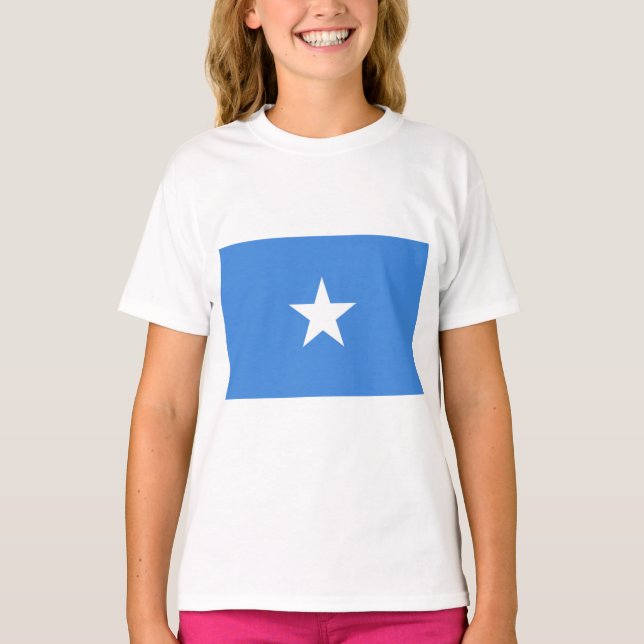 Camiseta Bandera de Somalia (Anverso)